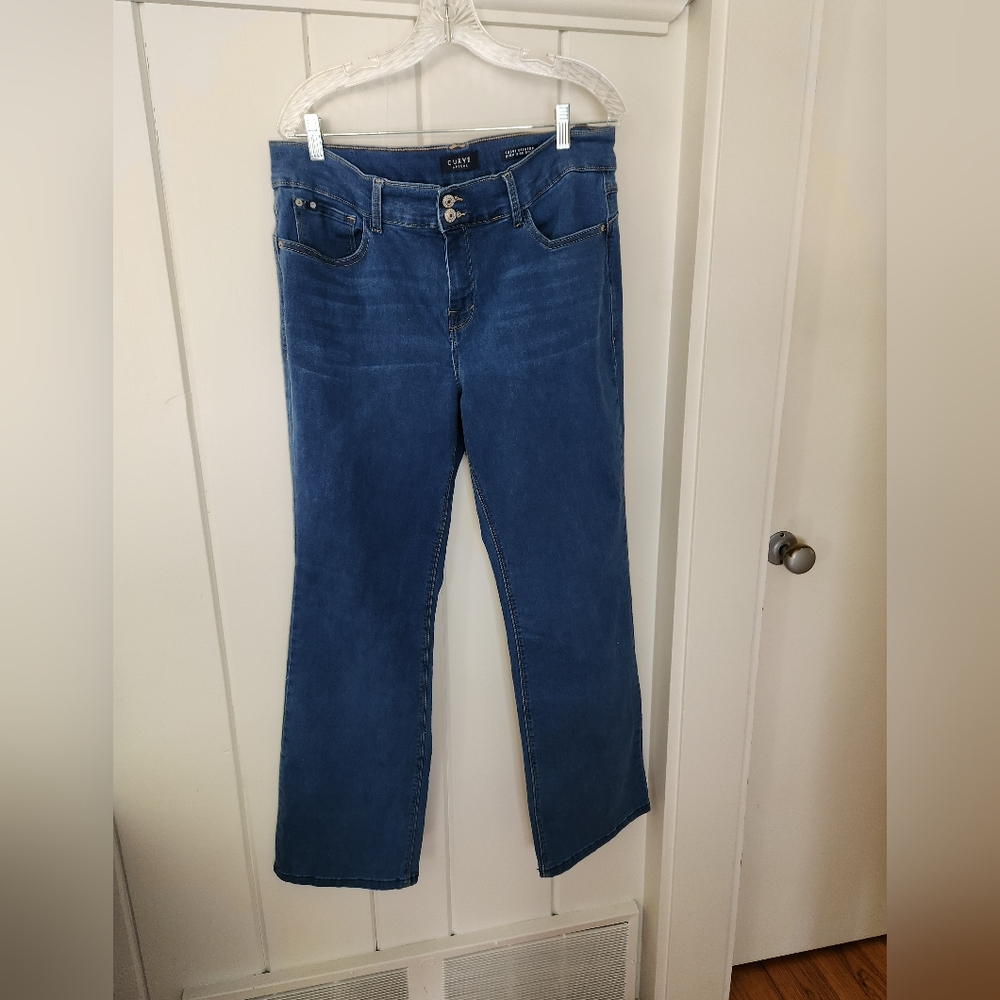 Curve Appeal Boot Cut Jeans Size 16